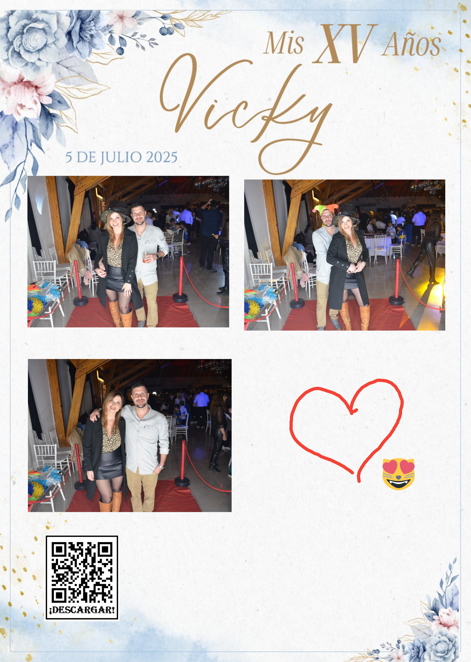 Cumple de 15 Vicky