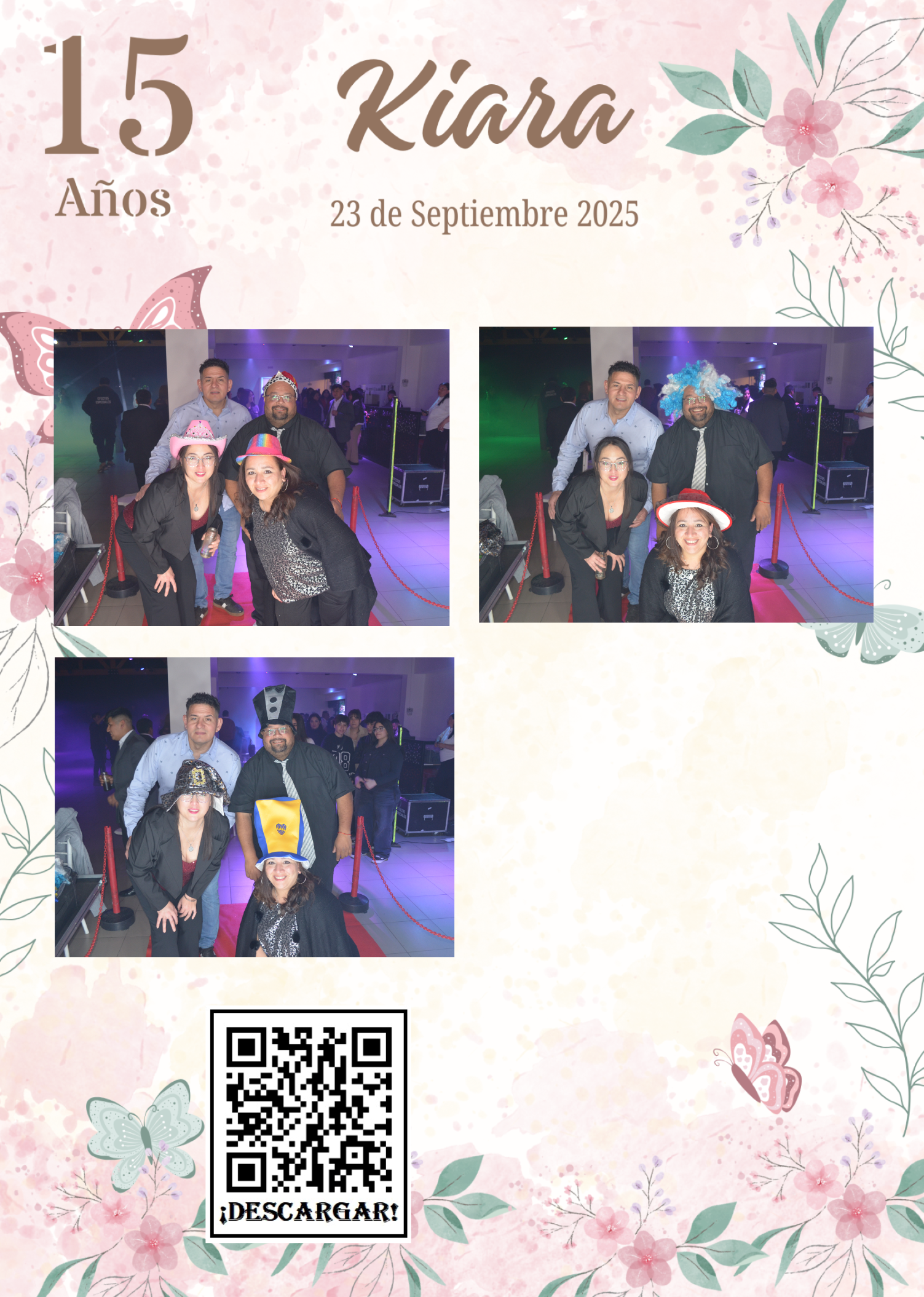 Cumple de 15 Kiara